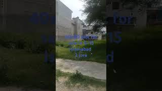 Plot's for sale in G-15 Islamabad 2 Jora plot's #pakistan #property #foryou #plots #realestate #for