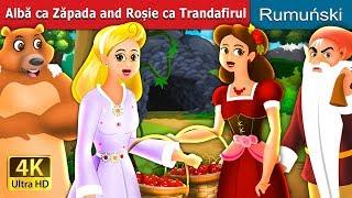 Albă ca Zăpada and Roșie ca Trandafirul | Snow White & The Rose Red in Romana | Romanian Fairy Tale