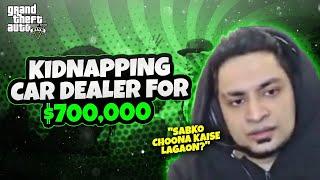 Kidnapping Car Dealer For $700,000 - GTA 5 Roleplay Pakistan (URDU/HINDI)