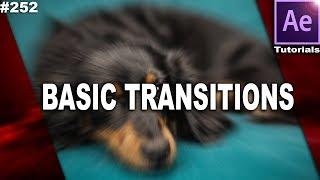 Basic Transition effects - After Effects tutorial by Balu Prime