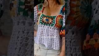 BLUSA DE CROCHÊ - CLIQUE NO ÍCONE ▶️ DO TÍTULO E ASSISTA À VÍDEO-AULA