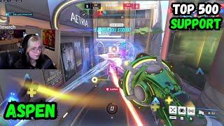 ASPEN TOP 100 SUPPORT! BRIG + KIRIKO + LUCIO - overwatch 2 season 13 ranked