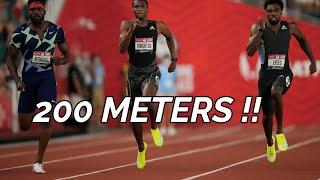 Epic Showdown!! Kenny Bednarek vs Erriyon Knighton | Prefontaine Classics 2024