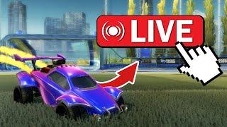 Playing Rocket League with VIEWERS!