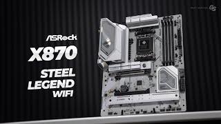 A "budget" X870 board - ASRock X870 Steel Legend WIFI