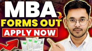 Top MBA Colleges Forms Out |Last Date To Apply | Fees & Placements #MBA #CAT2024 #IIM