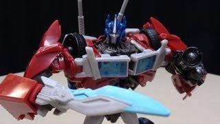 Transformers Prime Voyager OPTIMUS PRIME: EmGo's Transformers Reviews N' Stuff