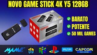 Game Stick 4K Y5 do AliExpress Barato e Cheio de Jogos