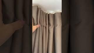 Шторы на ручной складке Подкладка димаут #шторыдлядома #шторыдляспальни #шторызаказать