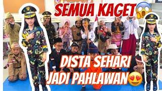 DISTA COSPLAY JADI PAHLAWAN!! SEMUA KAGET!! #viralvideos