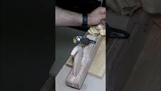 Playwood Plane with a Chisel #woodworking #diy #woodwork #handmade #wood #woodworker