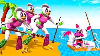 One Funtime Foxy On A Glamrock Chica Only Island