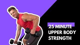 Get Stronger Arms And Shoulders In Just 25 Minutes With This Upper Body Workout!