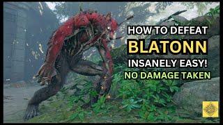 How to Defeat BLATONN EASILY WITHOUT Taking Any Damage - God of War Ragnarok