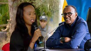 Nakubonye kenshi- P. Kagame abwira Miss Naomie|Ni gute twaba Intare mu gihe twamenyereye amahoro?