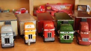 Mattel Disney Cars Jerry Recycled Batteries Gil Paul Valdez Oliver Lightload Chet Boxkaar Die-casts