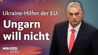 Sondergipfel der EU: Pläne für Aufrüstung und Hilfen für die Ukraine | WDR Aktuelle Stunde