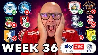 2024/25 League 1 - Matchday #36 Predictions