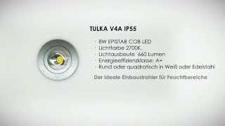 rutec TULKA V4A-Einbaustrahler IP55