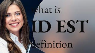 Id est | meaning of ID EST