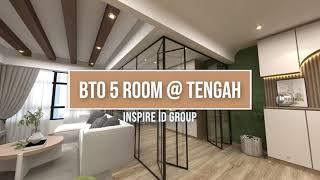 Home Tour For 5 Room BTO @ TENGAH