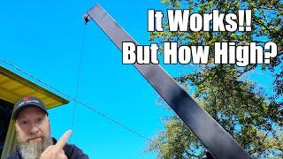 Turning a Boat Trailer into a Mobile Hydraulic Boom Crane: DIY Adventure! - Part 12   @UncleTimsFarm