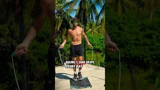 Is 1,000 Jump Rope Skips Every Day Good To Lose Body Fat? | #shorts #ytshorts #cardio