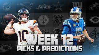 NFL Week 12 Picks & Predictions 2024!