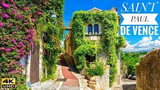 Saint Paul de Vence - A Medieval French Village Full of Charm / Provence Alpes Côte d'Azur 4K UHD