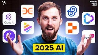 9 AI Tools You MUST Know In 2025 (Productivity, Audience Growth & More)