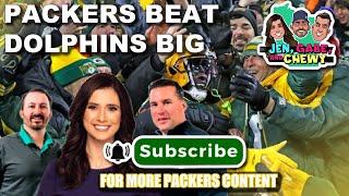 Green Bay Packers DOMINATE Thanksgiving Game Against Dolphins | JGC 11.29.24