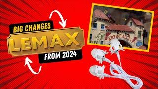 Lemax product changes in 2024!