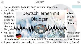 Dialoge B2 | Deutsch lernen durch Hören | 8 |