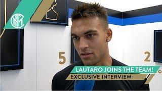 LAUTARO MARTINEZ JOINS THE TEAM! | INTER TV: EXCLUSIVE INTERVIEW  [SUB ENG+ITA]