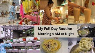 मेरा पूरे दिन का रूटीन कुछ आसान नहीं है Full Day Routine ,Home , Kitchen , Pooja , Recipes & Plants