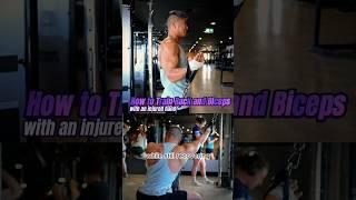 How to Train Back + Biceps with a Hand Injury 