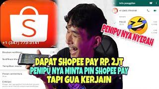 NGERJAIN PENIPU SHOPEE VIA TELFON! PENIPU NYA NYERAH WKWK