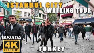 ISTANBUL city - Turkey Walking tour - 4K UHD TURKEY