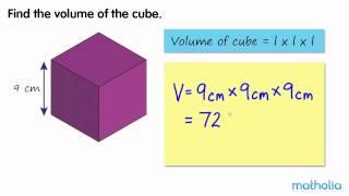 Volume of a Cube