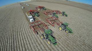 16 Row Massive Potato Harvest with John Deere and Spudnik