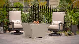 Cove 2424 Gas Fire Pit Table - The Outdoor GreatRoom Company