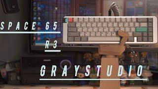 Gray Studio   Space 65 R3  Build and typing sounds