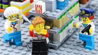 Лего Городская вирусная инфекция | Паника покупая туалетную бумагу | Lego Russian