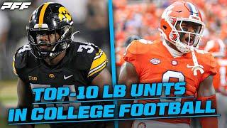 Top-10 Linebacker Units in College Football: Clemson, Iowa, Kentucky & more!