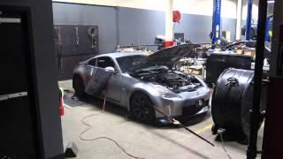 Uprev Osiris dyno tuning a Nissan 350Z at R/T tuning