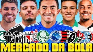 MERCADO DA BOLA 2025 | DUDU É DO CRUZEIRO - PALMEIRAS -FLAMENGO - VASCO - INTER - ATLÉTICO  -BAHIA