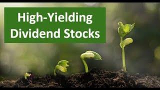 My Top 5 High Dividend Yielding Energy Stocks