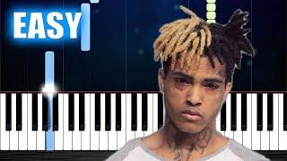 XXXTENTACION - Hope - EASY Piano Tutorial