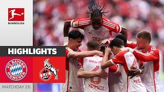 Bayern Back On Winning Track! | FC Bayern München - 1. FC Köln 2-0 | Highlights | Matchday 29