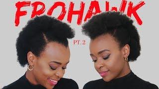 How to | Mohawk Short Natural Hair | South African Hair Blogger Laurina Machite